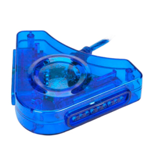 Перехідник USB RMC PlayStation 2 для Підключення Двох Геймпадів до PC Ocean Blue краща модель в Рівному