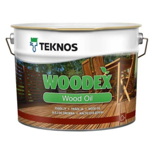 Масло для дерева Teknos WOODEX WOOD OIL ( Текнос ВУДЕКС ВУД ОЙЛ ) 9 л на растворителе, внутри и снаружи лучшая модель в Ровно