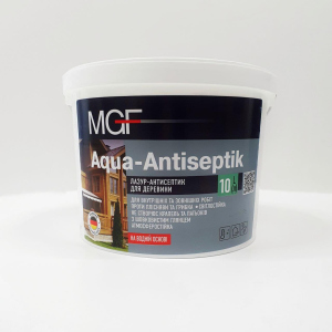 Лазур-антисептик для дерева MGF AQUA-ANTISEPTIK 10 л в Рівному