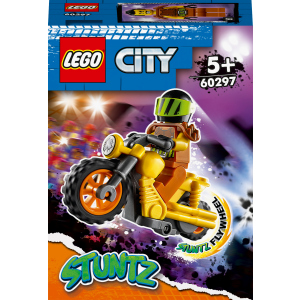 Конструктор LEGO City Stuntz Разрушительный трюковый мотоцикл 12 деталей (60297) ТОП в Ровно