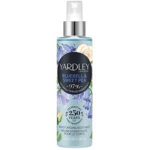 Міст зволожуючий парфум для тіла Yardley Bluebell &amp; Sweet Pea Moisturising Fragrance Body Mist 200 мл (5056179301580) в Рівному