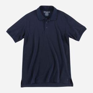 Поло тактичне 5.11 Tactical Tactical Utility Short Sleeve Polo 41180-724 XL Dark Navy (2000980473755) краща модель в Рівному