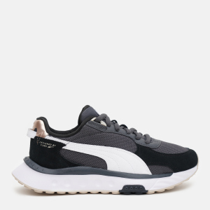 Кроссовки Puma Wild Rider Soft Metal Wn s 38190002 40 (6.5) 25.5 см Ebony-Puma Black (4063699836868) лучшая модель в Ровно