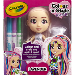 Набор для творчества Crayola Colour n Style Стильные девчонки Лаванда (918940.005) (8720077189409) лучшая модель в Ровно