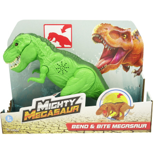 Интерактивная игрушка Mighty Megasaur Могучий Мегазавр T-Rex рычащий и кусающий 30 см (4894166800866-2) лучшая модель в Ровно