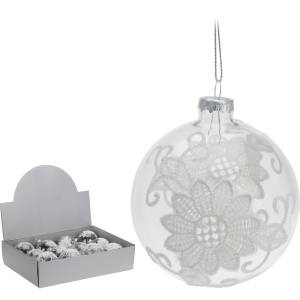 Набір ялинкових куль Christmas Decoration 8 см 12 шт (ABR210000) рейтинг