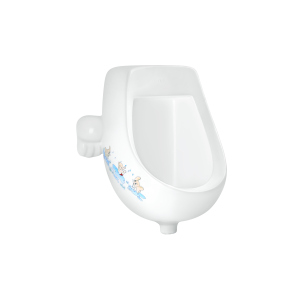 Пісуар підвісний дитячий Qtap Baby 420х300х465 White з малюнком QT2388U460EWD краща модель в Рівному