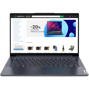 Ноутбук Lenovo Yoga Slim 7 14ITL05 (82A300KXRA) Slate Grey лучшая модель в Ровно