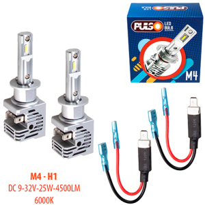 Автолампи Pulso M4-H1/LED-chips CREE/9-32v/2x25w/4500Lm/6000K (M4-H1) ТОП в Рівному