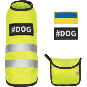 Жилет+флис Pet Fashion "Warm Yellow Vest" M (4823082417230) ТОП в Ровно