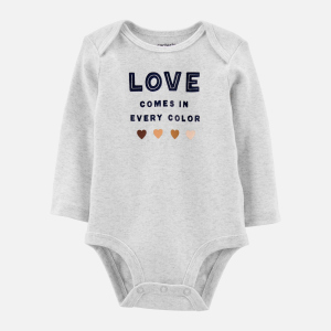 Боди Carters 1M103410 62 см 020 GY Gray (194135453746)