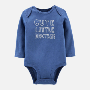 Боди Carters 1M008610 80 см 420 B Blue (194135475205) лучшая модель в Ровно