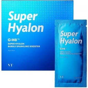 Набор масок-пенок для лица VT Cosmetics Super Hyalon Bubble Sparkling Booster 10 г х 10 шт (8809695672514) надежный