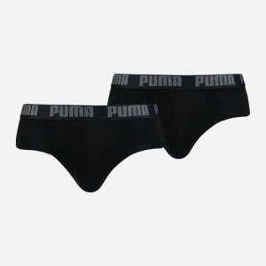 Труси-брифи Puma Basic Brief 2P 88910006 L 2 шт Black-Black (8718824239057) в Рівному