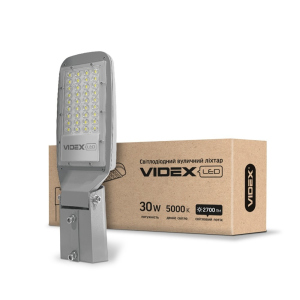 LED фонарь уличный VIDEX (поворотный) 30W 5000K лучшая модель в Ровно