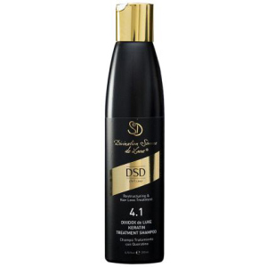 Відновлюючий шампунь з кератином DSD de Luxe 4.1 Keratin Treatment Shampoo для зростання та покращення структури волосся 200 мл (8437011863089) в Рівному