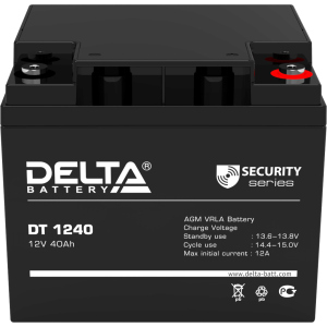 Акумуляторна батарея Delta DT 1240 12V 40Ah AGM ТОП в Рівному