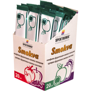 Упаковка смоквы яблочно-сливовой Spektrumix 20 шт х 20 г (4820187981178) ТОП в Ровно