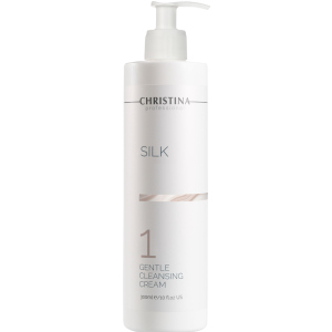 Мягкий очищающий крем Christina Silk Gentle Cleansing Cream 300 мл (7290100364406)