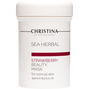 Клубничная маска красоты Christina Sea Herbal Beauty Mask Strawberry 250 мл (7290100360552)