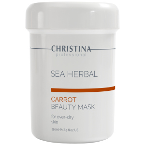 Морковная маска красоты Christina Sea Herbal Beauty Mask Carrot 250 мл (7290100360781) лучшая модель в Ровно