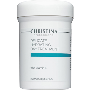 купить Деликатный увлажняющий крем для нормальной и сухой кожи Christina Delicate Hydrating Day Treatment with Vitamin E 250 мл (7290100361153)