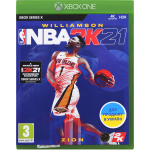 Гра NBA 2K21 для Xbox Series X (Blu-ray диск, Російська версія) краща модель в Рівному