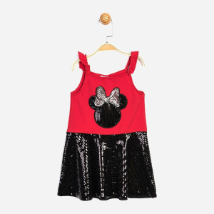 Сарафан Disney Minnie Mouse MN15539 92 см Червоний із чорним (8691109789648) краща модель в Рівному