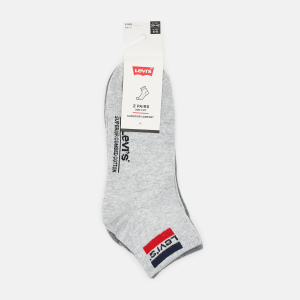 Набір шкарпеток Levi's 903014001-010 39-42 2 пари Light Grey Melange (8720245178327)