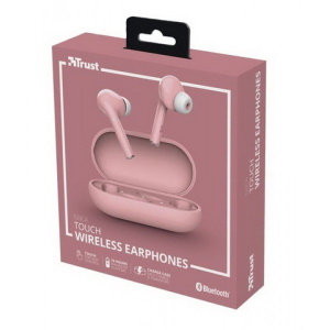 Bluetooth-гарнитура Trust Nika Touch True Pink (23704) надежный