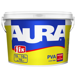 Клей AURA FIX PVA контактний 10кг краща модель в Рівному