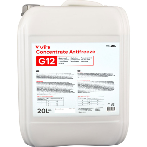 Жидкость охлаждающая Vira Concentrate Antifreeze G12 красная 20 л (VI5001) надежный