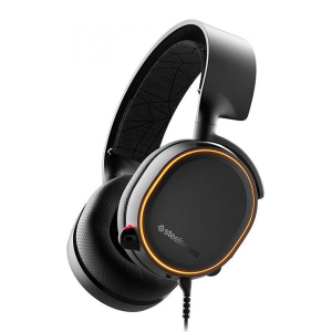 Ігрова гарнітура SteelSeries Arctis 5, black 2019 Edition (61504) краща модель в Рівному