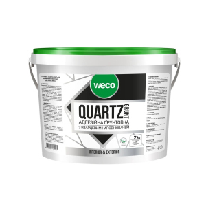 Грунтовка кварцевая Quartz-Grunt Weco 7 кг ТОП в Ровно