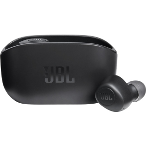 Навушники JBL Wave 100 TWS Black (JBLW100TWSBLK) краща модель в Рівному