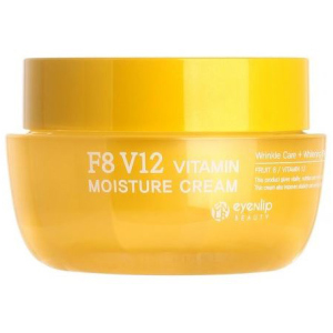 Увлажняющий крем для лица Eyenlip F8 V12 Vitamin Moisture Cream с витаминами 50 мл (8809555251576) в Ровно