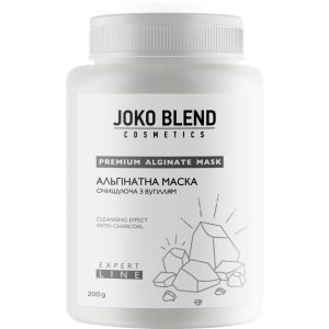 Альгінатна маска Joko Blend, що очищає з вугіллям 200 г (4823109400757) краща модель в Рівному