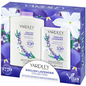 Набір Yardley Тальк English Lavender 200 г + Мило English Lavender 100 г (5056179303652) краща модель в Рівному