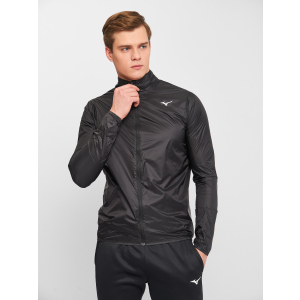 Спортивна кофта Mizuno Aero Jacket J2GE100009 M Чорна (5059431060874) ТОП в Рівному