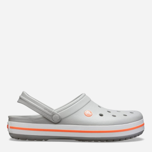 Кроки Crocs Jibbitz Crocband 11016-0FL-M5/W7 37-38 22.9 см Сіро-жовтогарячі (191448284623) ТОП в Рівному