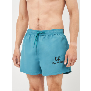 Шорты для плавания Calvin Klein Underwear Short Drawstring KM0KM00562-M0B L Seans Teal (8719853678268) ТОП в Ровно