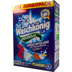 Порошок для стирки Waschkonig Universal 7.5 кг (4260353550959) лучшая модель в Ровно