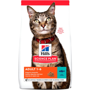 Сухий корм для кішок Hill's Science Plan Feline Adult Tuna з тунцем - 10 кг (604176) (52742024370) в Рівному