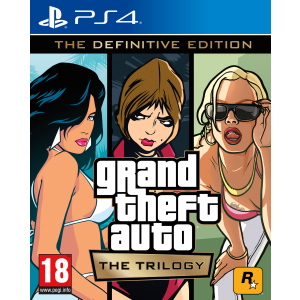 Игра GTA Trilogy для PS4 (Blu-ray диск, Russian subtitles) лучшая модель в Ровно