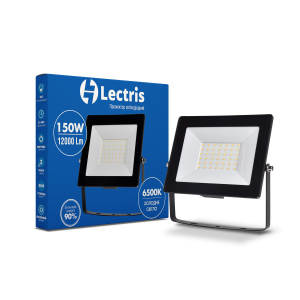 Светодиодный прожектор Lectris 150W 12000Лм 6500K 185-265V IP65 1-LC-3006 лучшая модель в Ровно