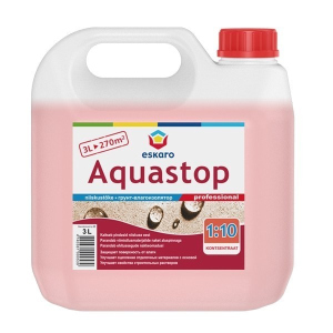 Ґрунтовка Eskaro Aquastop Professional Вологоізоляційна 3 л арт - U016 краща модель в Рівному