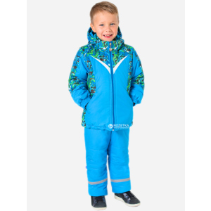 Зимовий комплект (куртка + напівкомбінезон) Модний карапуз 03-00672 104 см Art blue (4826686367208) надійний