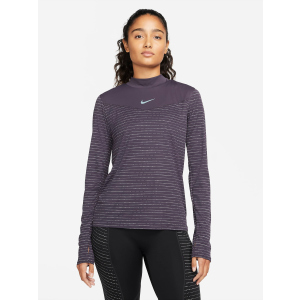 Спортивная кофта Nike W Nk Df Run Dvn Ls Top DD6821-540 S Пурпурная темная (195243289104) в Ровно