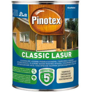 Захисно-декоративний засіб для деревини PINOTEX CLASSIC LASUR орегон 1 л. краща модель в Рівному