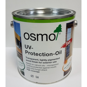 купить Защитное масло с УФ – фильтром OSMO UV - SCHUTZ - ÖL 425 - (дуб) 2.5 л.